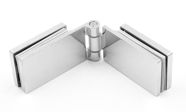 Душевая петля стекло-стекло, нержавеющая сталь AISI 304, полированная t321 PSS 7