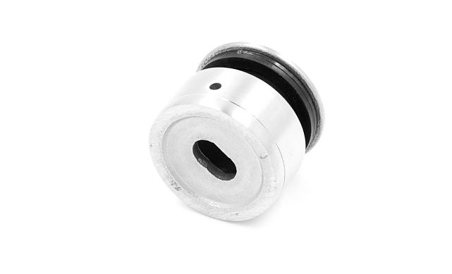 Точечный стеклодержатель  Ø36x28, для стеклянных стен, регулируемый, под стекло 8-12 мм, шлифованный AISI304 k084-3 5