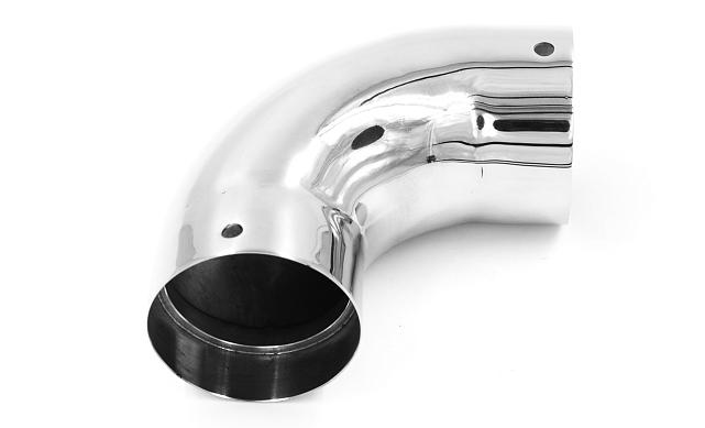 Поворот 90°, пластик./дер. поручня, (AISI 304) k259 4