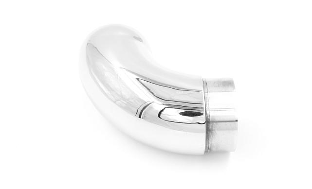 Отвод оконечный литой Ø50.8 мм, с круглой заглушкой, (AISI 304) k020-4 3