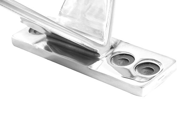 Крепление рутеля к стене, двойное, фланец с тремя отверстиями, AISI 304 k612-2 5