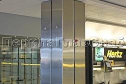 Облицовка колонн нержавеющей сталью в Тюмени. Готовые проекты ПерилаГлавСнаб - фото 4