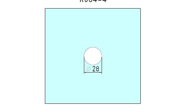 Точечный держатель стекла к стене Ø36x40, регулируемый, под стекло 8-12 мм k084-4 3