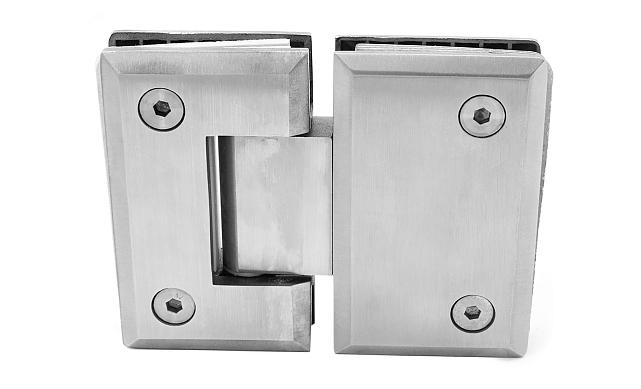 Петля для душевой кабины стекло-стекло 180° 90х55 мм, шлифованная  t303 SSS 8