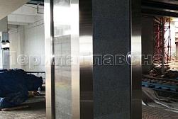 Облицовка колонн нержавеющей сталью в Тюмени. Готовые проекты ПерилаГлавСнаб - фото 10