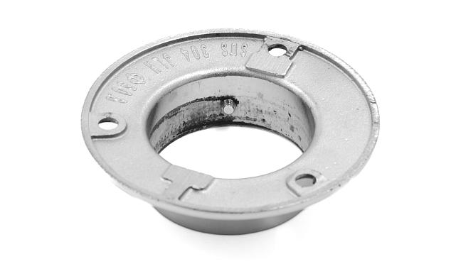 Фланец для трубы Ø50.8 мм, литой, шлифованный, (AISI 304) k022-4 4