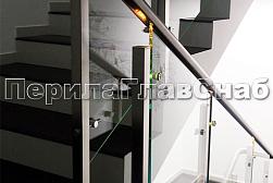 Ограждения для лестниц в Тюмени. Готовые проекты ПерилаГлавСнаб - фото 7