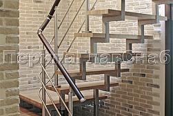 Ограждения для лестниц в Тюмени. Готовые проекты ПерилаГлавСнаб - фото 9