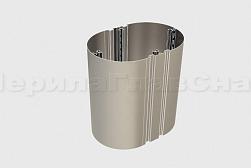 Облицовка колонн нержавеющей сталью в Тюмени. Готовые проекты ПерилаГлавСнаб - фото 1