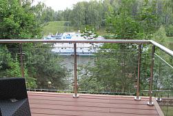 Перила и ограждения для террас в Тюмени. Готовые проекты ПерилаГлавСнаб - фото 22