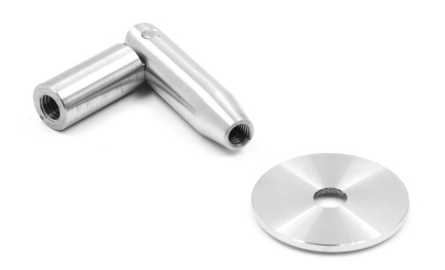 Крепление тяги к стене, шлифованная AISI 304 k621 4