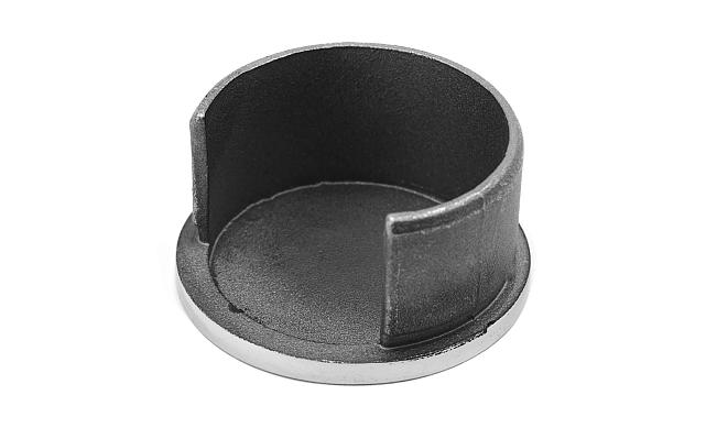 Заглушка с пазом на трубу Ø48.3 мм полированная (AISI 304) k235 4