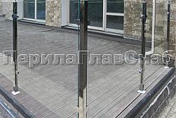 Перила и ограждения для террас в Тюмени. Готовые проекты ПерилаГлавСнаб - фото 21