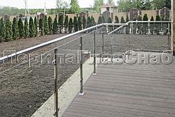 Перила и ограждения для террас в Тюмени. Готовые проекты ПерилаГлавСнаб - фото 20