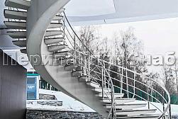 Ограждения для лестниц в Тюмени. Готовые проекты ПерилаГлавСнаб - фото 16