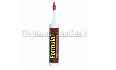Герметик силиконовый Formula 1 280мл. прозрачный Ф-0381 купить в Тюмени